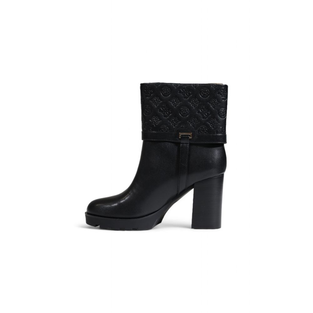 Guess Schwarze Polyethylen-Stiefeletten